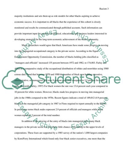 Race in the Workplace: African American Victims of Their Own Success