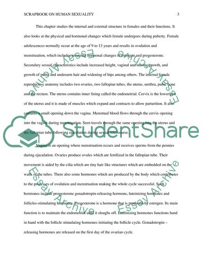 Scrapbook on Human Sexuality