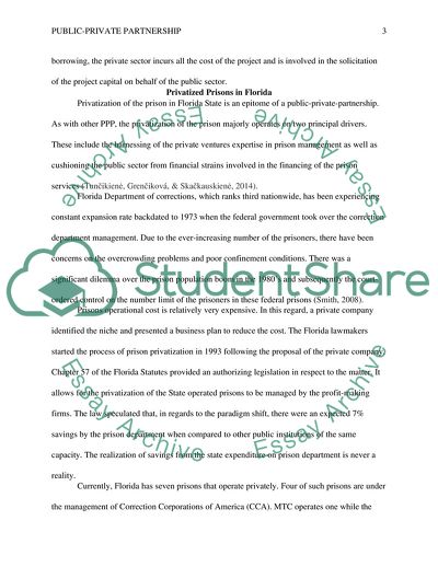 Public to Private Partnerships