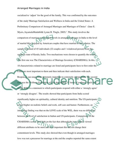 Arranged Marriages in India