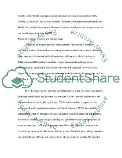 United Nations Regional and Specialized Agencies