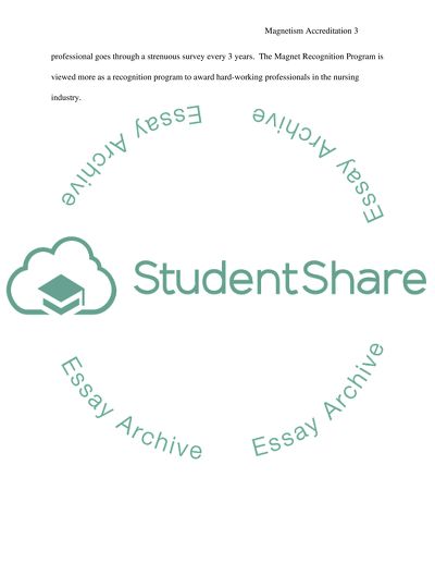 Forces of magnetism accreditation