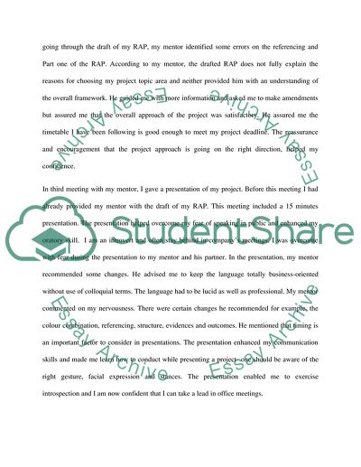 Skills and Learning Statement