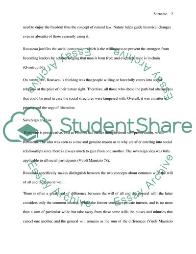 Jean jacque rousseau