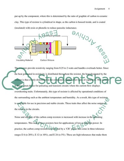 Resistor Manufacture and Optimization