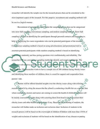 Obesity Issue among Students