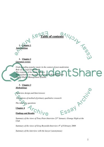 Popular Music in the Post Modern Era