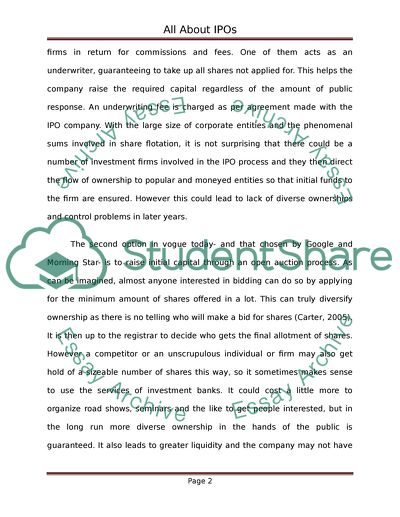 Strategic Corporate Finance. All about IPOs