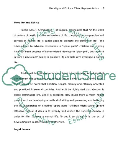 Spare Part Babies for Betterment and For the Future