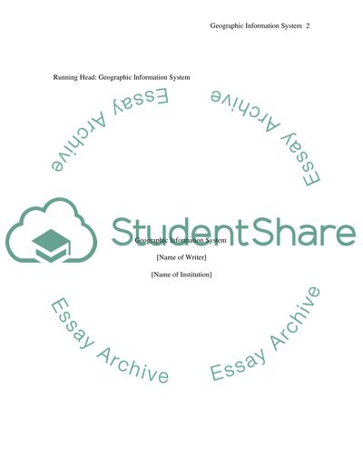 Geographic Information System