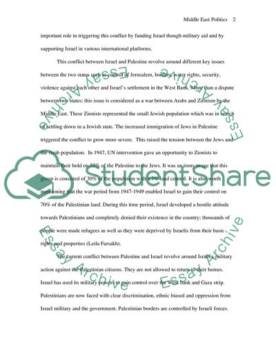 Middle East Politics