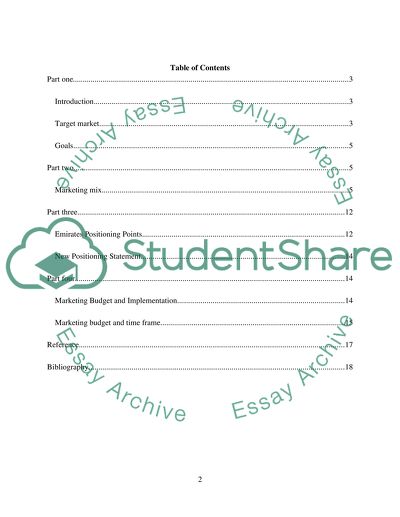 Marketing of Emirates Airlines