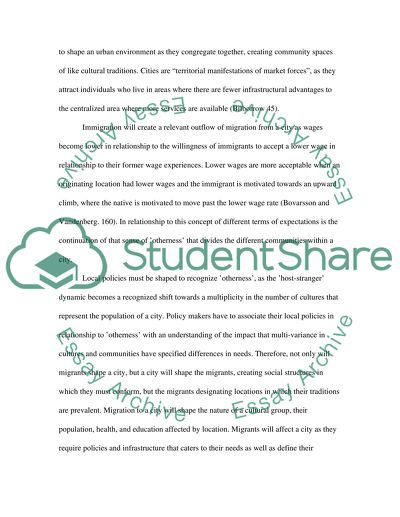 Globalization migration essay picture