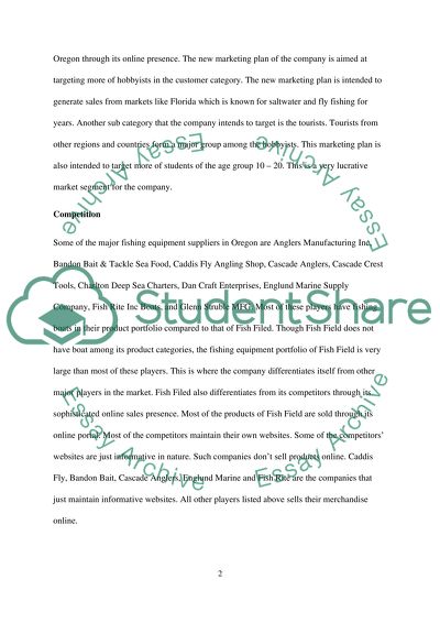 E-Commerce Marketing Plan