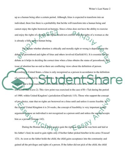 Ethical Argument Paper