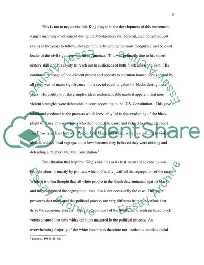 Civil Rights Timeline: Martin Luther King