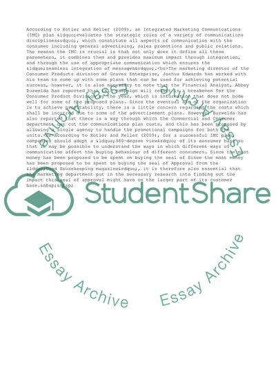 Defining a Communication Plan for Graves Enterprise