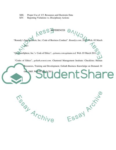 A Proposal for a Set Code of Ethics