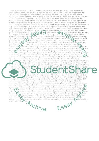 Economics in an International Context