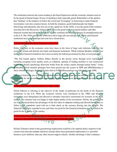 The Financial Crisis of 2008