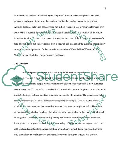 Digital Forensics and Digital Investigation