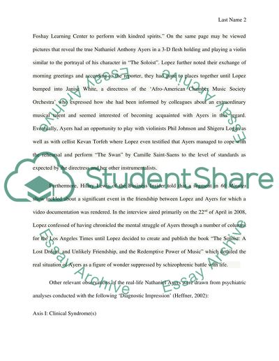 On the behind The Soloist