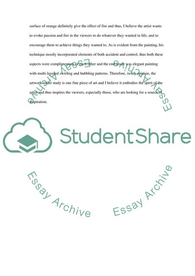 Analysis of Art: Concerning Burma by Vance Kirkland