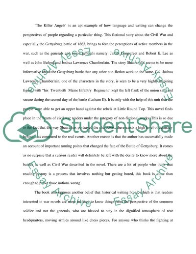 The book the killer angels