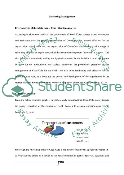 Marketing Management at Coca-Cola