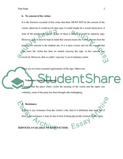 College Attitudes Concerning Date Rape and Date Rape Drugs