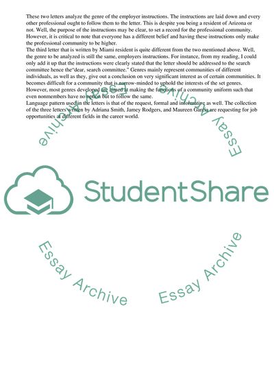 Main Employer Genres