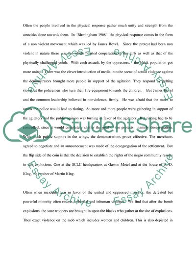 American Society and Oppressive Circumstances