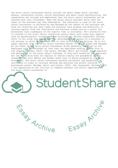 Barriers Micro Retail Businesses Face in Growing