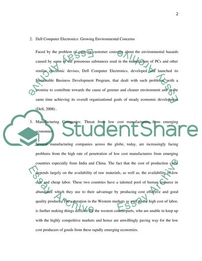 Strategic Issues Paper