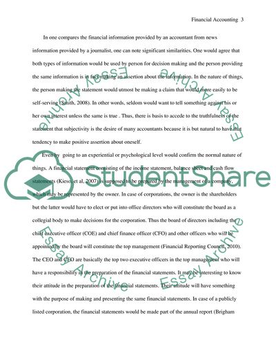 Financial Accounting Theory