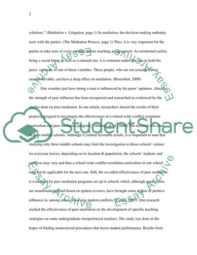 The Decision-Making Process of Men in Mediation