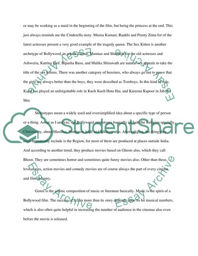 The Music of Bollywood Films