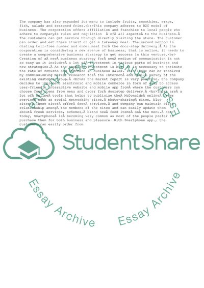 Electronic and Mobile commerce