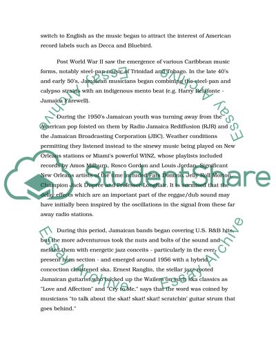 Innovationwithin the Music Industry