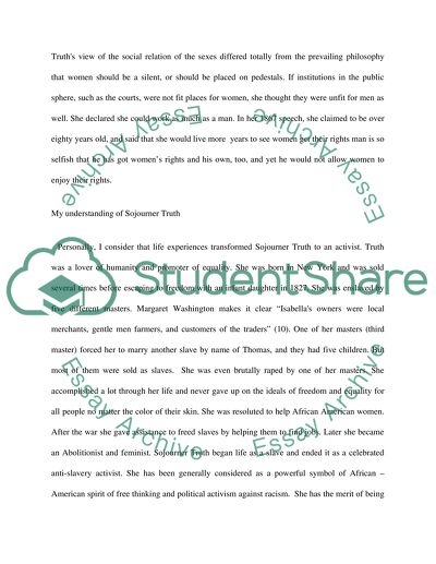 Feminist Thought Has an Assigned Topic