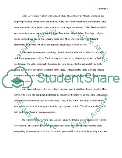 Miles Davis Around Midnight