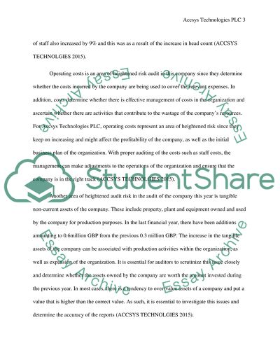 Financial statements of Accsys Technologies PLC