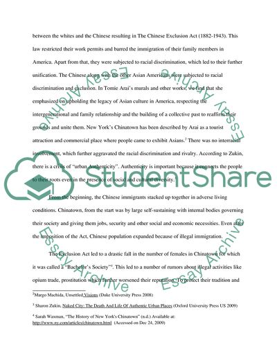 The Change of Chinatown