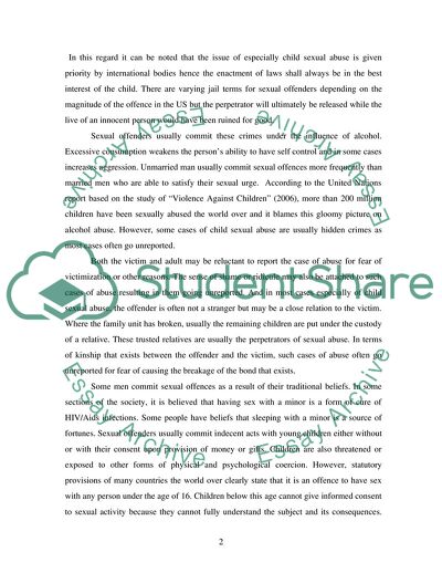 Tightening the Sex Offender Laws