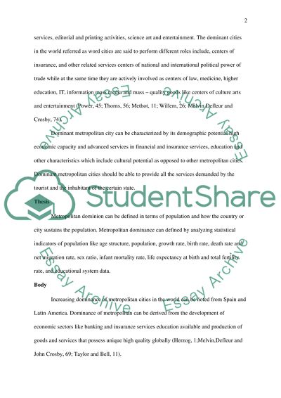Factors to Be Influential in Determining the Trend of Inter-community Dominance Found in a Metropolis