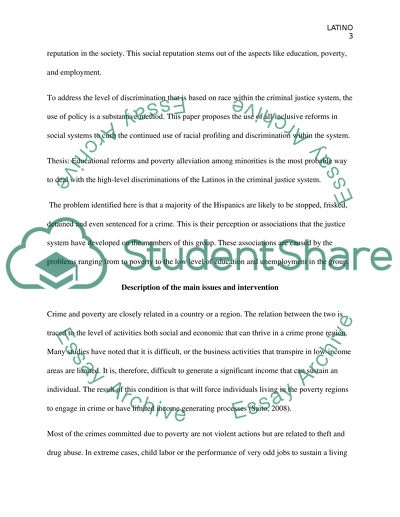 Latinos and racism in the crime justice system (sentencing/perception/law enforcement)