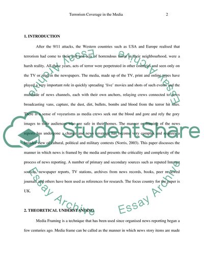 Demonstrating an Understanding of the Complexity of Conflict and Terrorism Coverage in Media