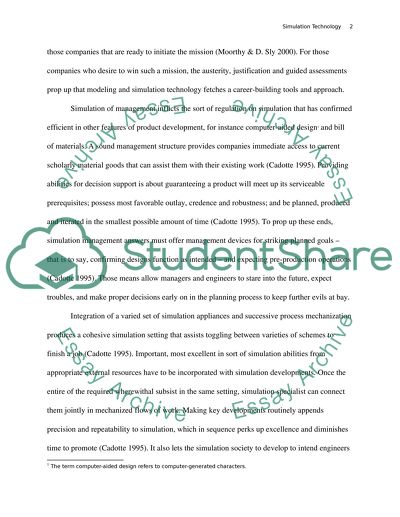 Why Simulation Technology Is Being Seen As An Effective Management Tool