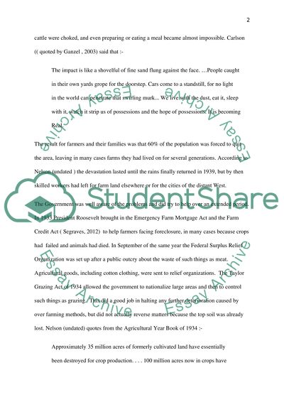 The Dust Bowl by Burns