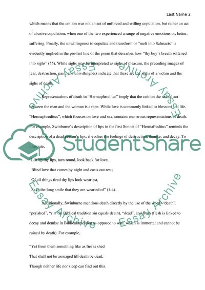 Swinburnes Poems and Ballads